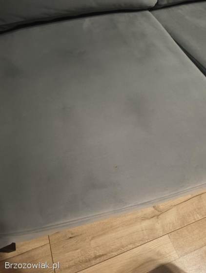 Zestaw wypoczynkowy szary Velvet,  sofy 2 i 3 osobowa