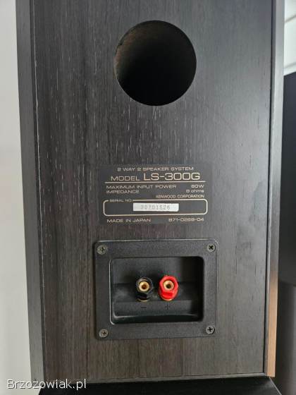 Świetne japońskie kolumny kenwood ls -  300g ze standami