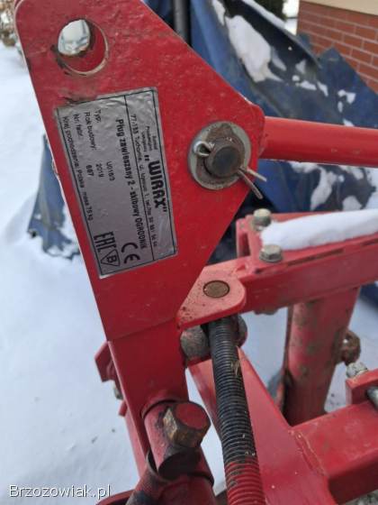 Pług 2 skiby,  Pług mały,  ciągnik japoński,  orlik