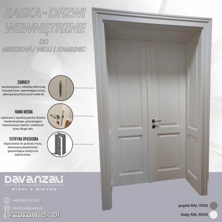 Producent drzwi drewnianych -  drzwi wewnętrzne i wejściowe Davanzali