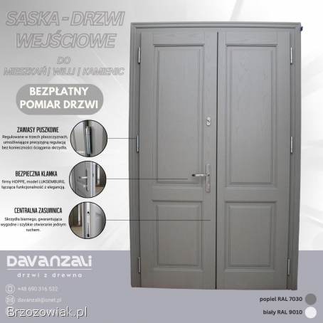 Producent drzwi drewnianych -  drzwi wewnętrzne i wejściowe Davanzali