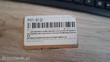 Podświetlenie lusterek LED ford Mondeo Mk5 Fusion