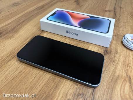 Okazja!  Iphone 14 Plus -  Niebieski!  Super Stan!  Gwarancja!  Bateria 100