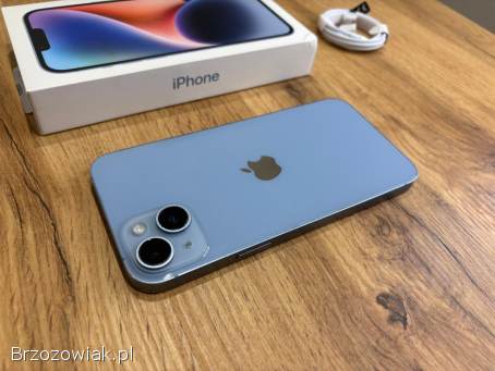 Okazja!  Iphone 14 Plus -  Niebieski!  Super Stan!  Gwarancja!  Bateria 100