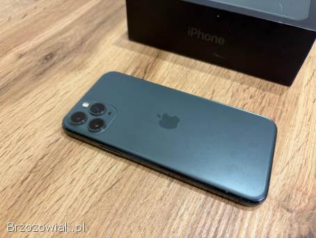 Okazja!  Iphone 11 Pro!  Midnight Green!  Kondycja Baterii 100 Polecam!