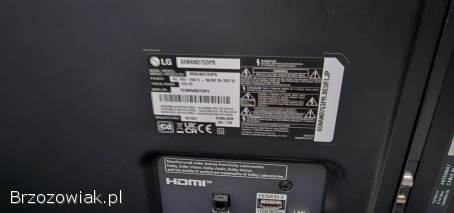 Telewizor LG 65 cal 65NANO753PR LED 4K webOS