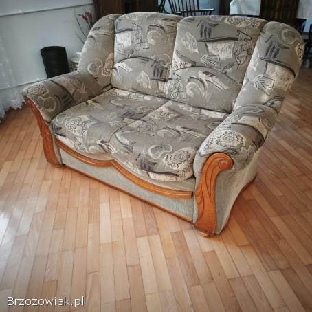 Sofa z funkcją spania i pojemnikiem na pościel dwuosobowa