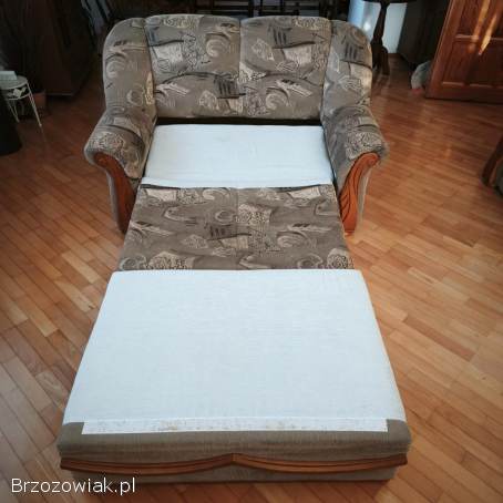 Sofa z funkcją spania i pojemnikiem na pościel dwuosobowa