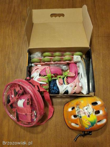 Łyżworolki łyżwy regulowane 31 -  34