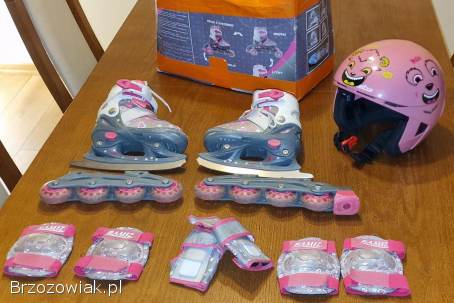 Łyżworolki łyżwy 27 -  30