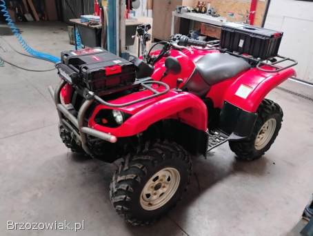 Yamaha Grizzly 660 Zarejestrowana!