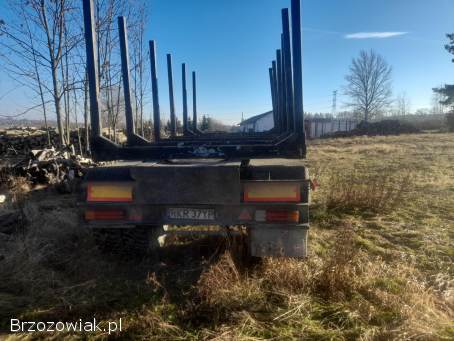 Przyczepa do przewozu drewna