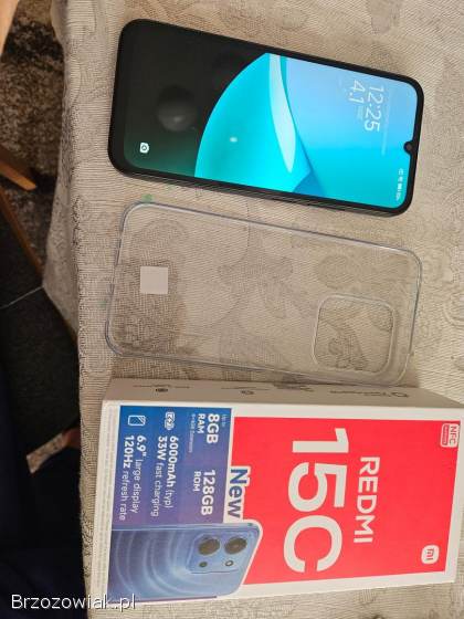 Sprzedam nowy telefon redmi 15c