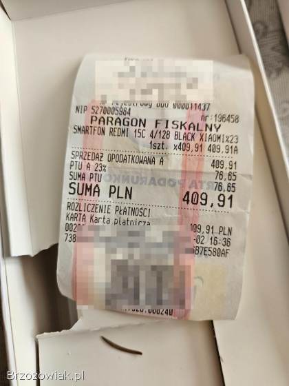 Sprzedam nowy telefon redmi 15c