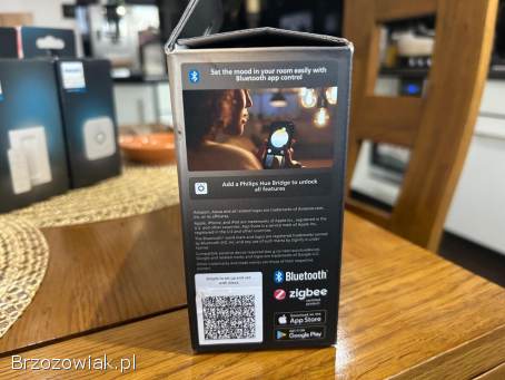 Philips Hue – NOWE 3× żarówki White Ambiance + 2× Motion Sensor + Dimmer