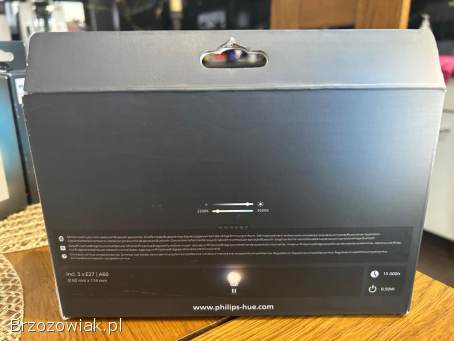 Philips Hue – NOWE 3× żarówki White Ambiance + 2× Motion Sensor + Dimmer