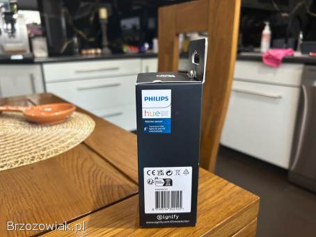 Philips Hue – NOWE 3× żarówki White Ambiance + 2× Motion Sensor + Dimmer
