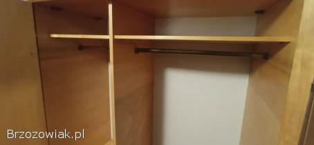 Szafa dwudrzwiowa z połyskiem styl Retro