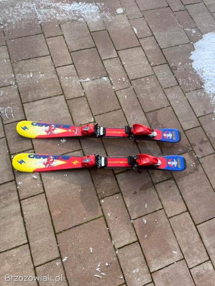 Narty dziecięce BLIZZARD IZZIE 90 cm + wiązania