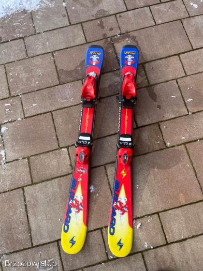 Narty dziecięce BLIZZARD IZZIE 90 cm + wiązania