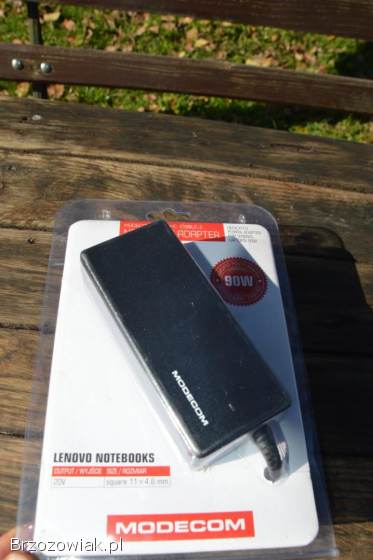 Zasilacz / Ładowarka Modecom 90W do laptopów Lenovo – 20V,  11x4.  6mm