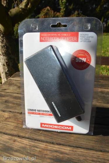 Zasilacz / Ładowarka Modecom 90W do laptopów Lenovo – 20V,  11x4.  6mm