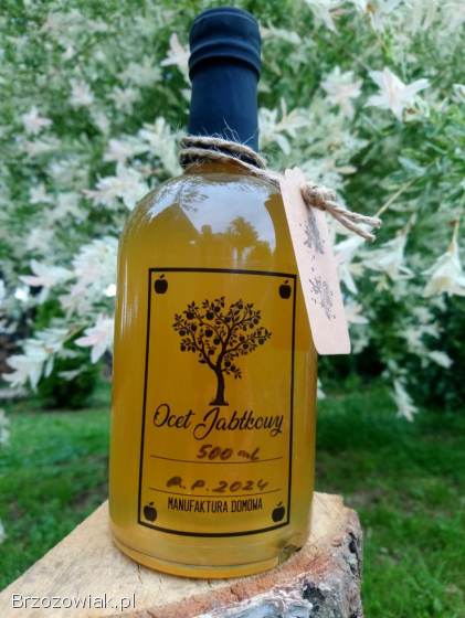 Staropolski prawdziwy ocet jabłkowy