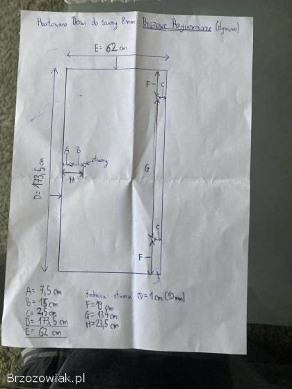Sprzedam Tafla szklana do drzwi sauny (szyba)