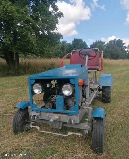 Traktor SAM 126p,  żuk (pług śnieżny/łańcuchy)