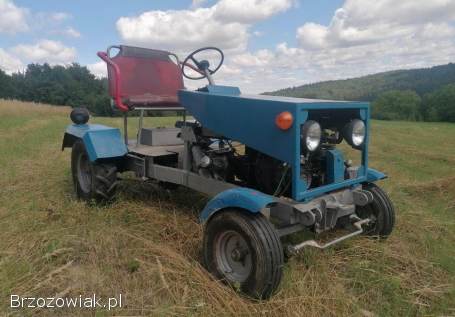 Traktor SAM 126p,  żuk (pług śnieżny/łańcuchy)