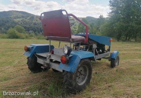 Traktor SAM 126p,  żuk (pług śnieżny/łańcuchy)