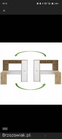 Biurko młodzieżowe narożne