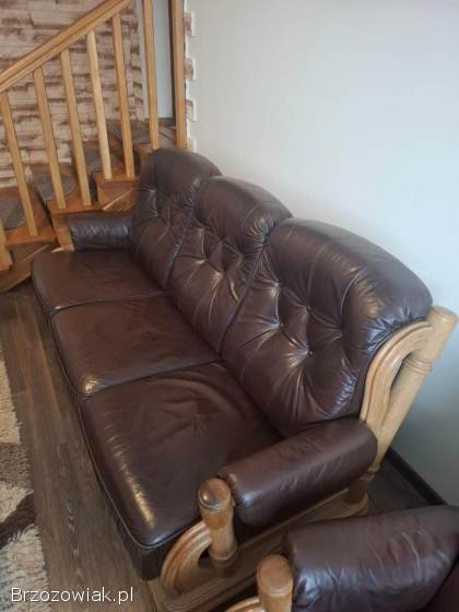 Rodzinny wypoczynek skórzany