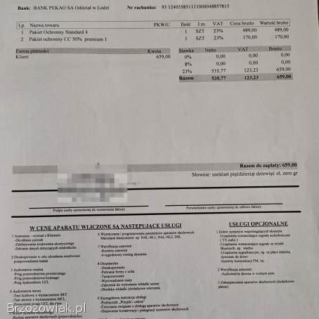 Sprzedam markowe aparaty słuchowe PHONAK -  Gwarancja 3.  5roku!