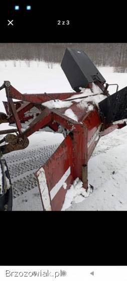 Pług do śniegu wirnikowy