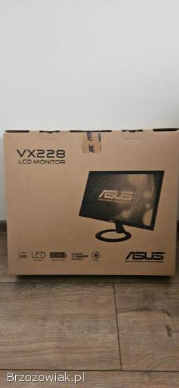 Monitor ASUS VX228H czarny 21,  5