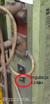 Zgrzewarka punktowa z czasomierzem 2,  5+2,  5mm 10kVA chłodzone elektrody