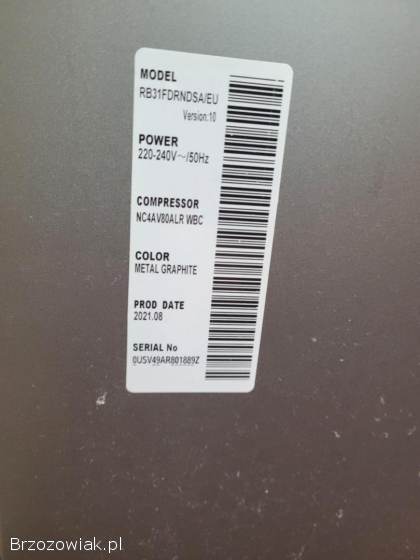 Sprzedam lodówkę Samsung