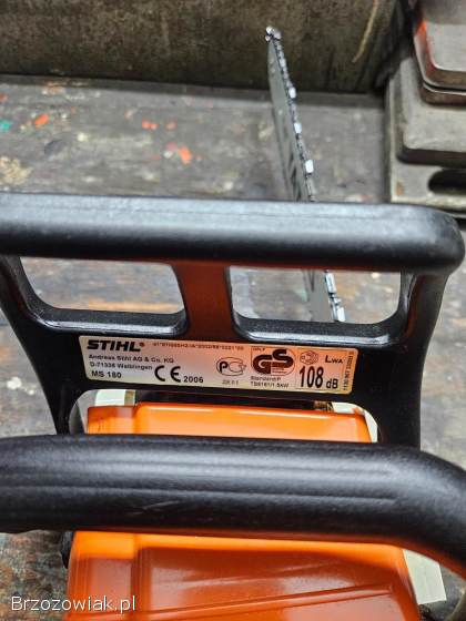 Pila spalinowa Stihl Ms 180 1.  9km