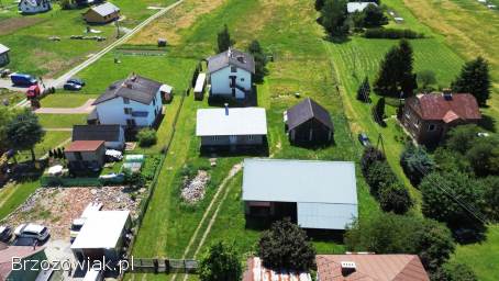 Drewniany dom w Humniskach