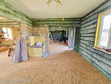 Drewniany dom w Humniskach