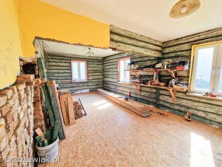 Drewniany dom w Humniskach