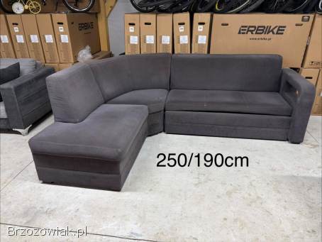 Narożnik z funkcją spania