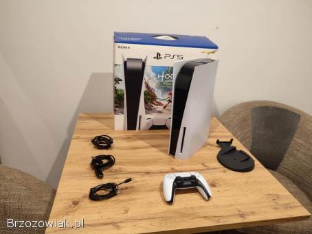 Okazja!  Konsola PS5 z napędem + pad!  Playstation 5!  Super Stan!