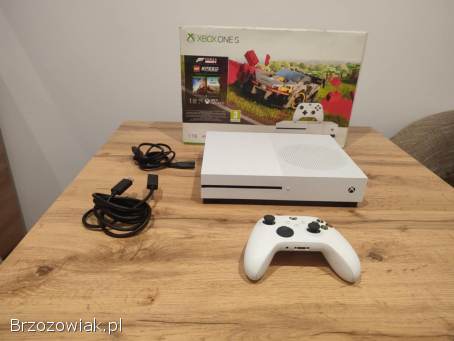 Okazja!  Xbox one S 1TB + pad i sporo gier!  Super Stan!  Gwarancja!