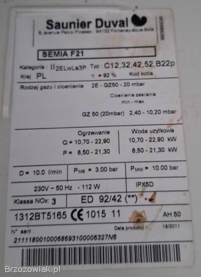 Części do pieca CO