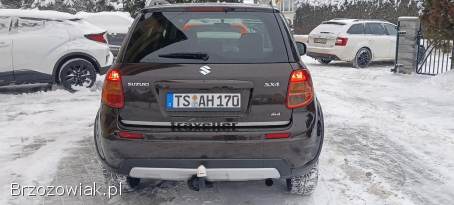 SUZUKI SX4 4x4 2,  0DDIS moc 135KM,  PEŁNY SERWIS,  tylko 125tys km,