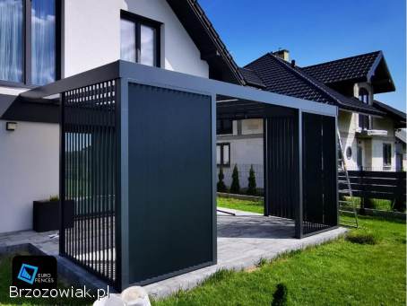 Pergola Aluminiowa Zadaszenie ogrodowe -  Polski producent Euro Fences