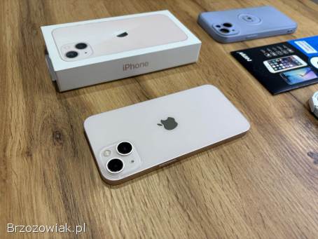 Okazja!  Iphone 13 Różowy!  Gwarancja!  Kondycja Bat 100!  Super Stan!