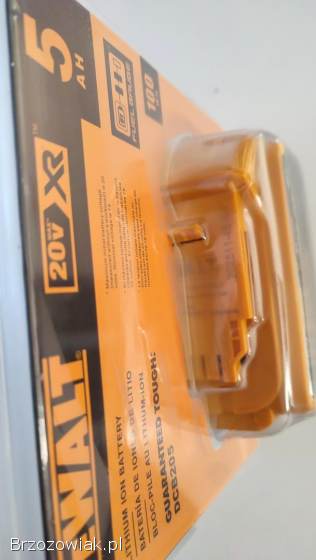 Nowa bateria akumulatorowa DeWalt 5 AH